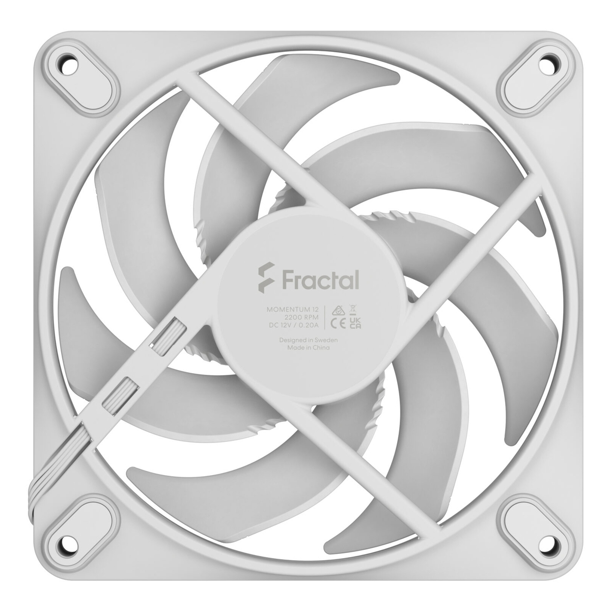 FAN Momentum 12 White