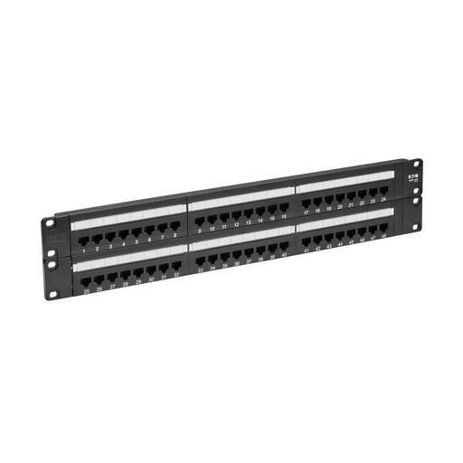 Cat6 Patch Panel 568B 110-RJ45 48 Port