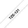 TZE121 Black On Clear Label Tape