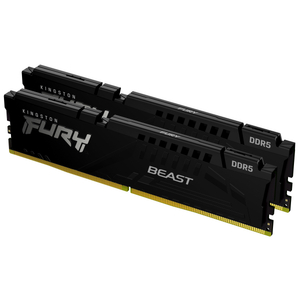 Kingston, D5 D 5200 2X32 64GB KIT FURY BEAST BLK