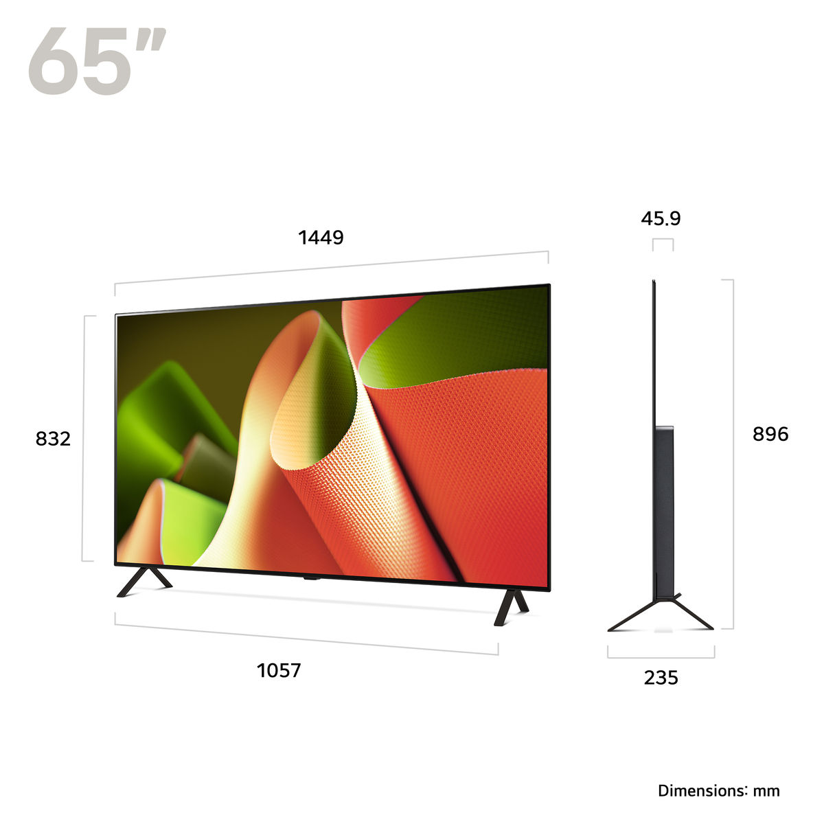 OLED B4 65 4K Smart TV 2024