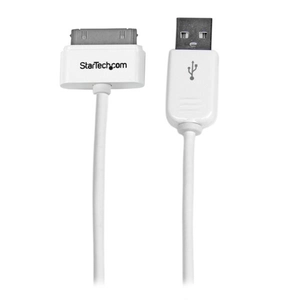 Startech, 1m Apple Dock Connector to USB Cable