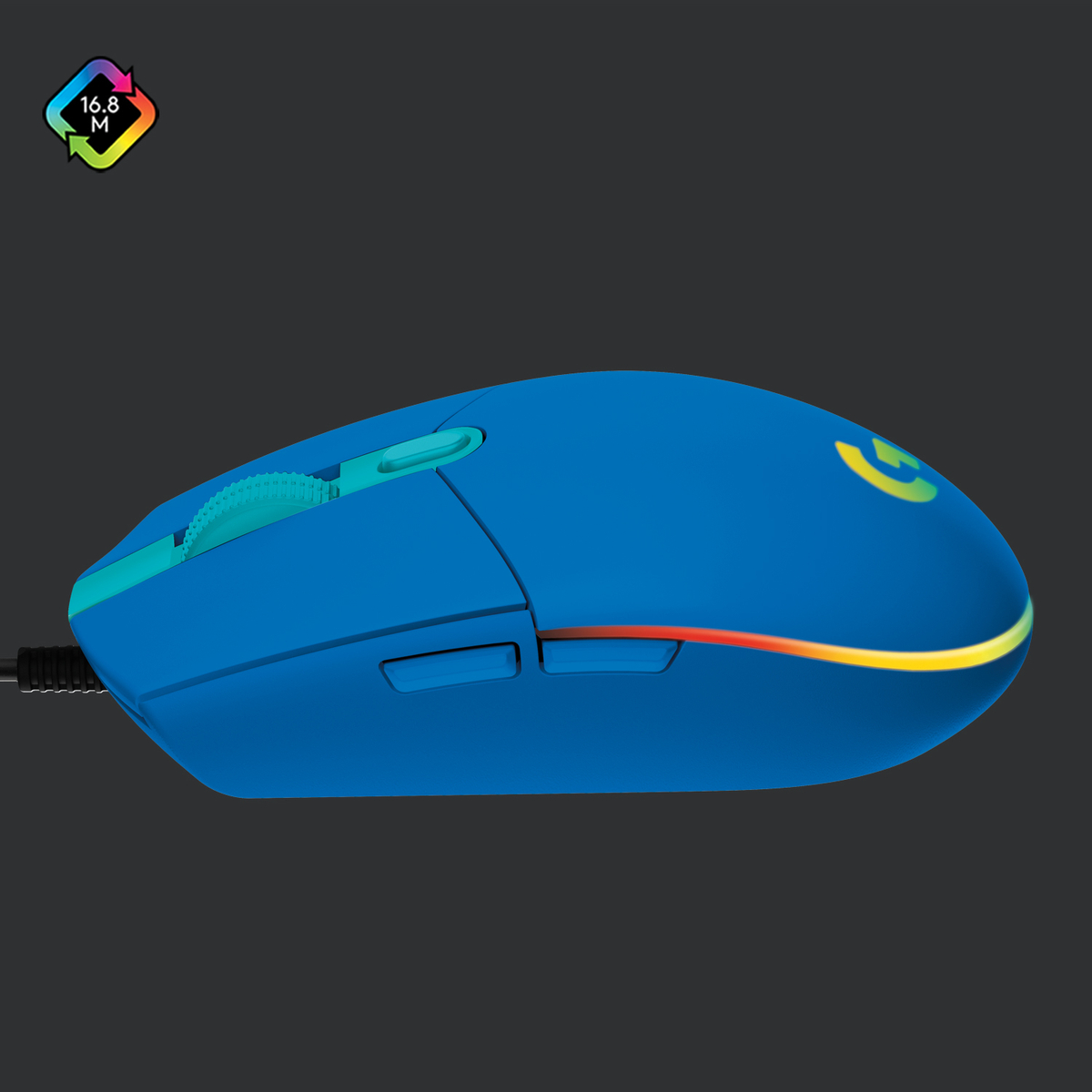 G203 Light SYNC Gaming Mouse-Blue