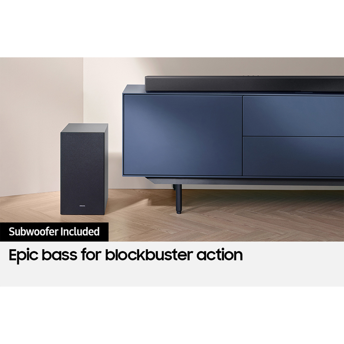C400 Soundbar with 4 speakers