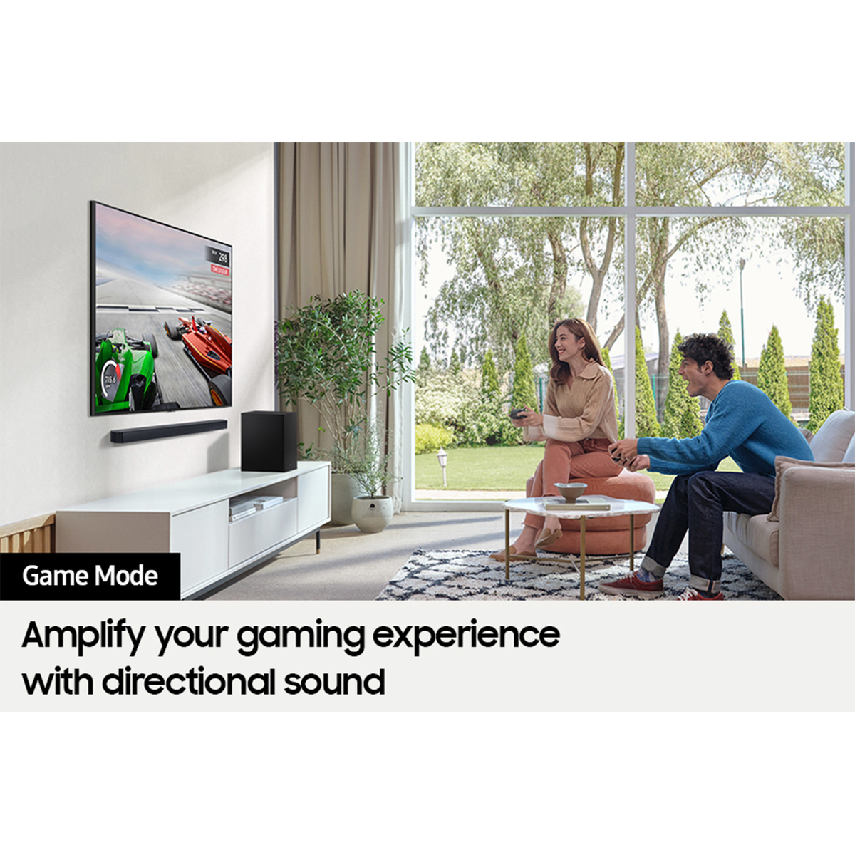C400 Soundbar with 4 speakers