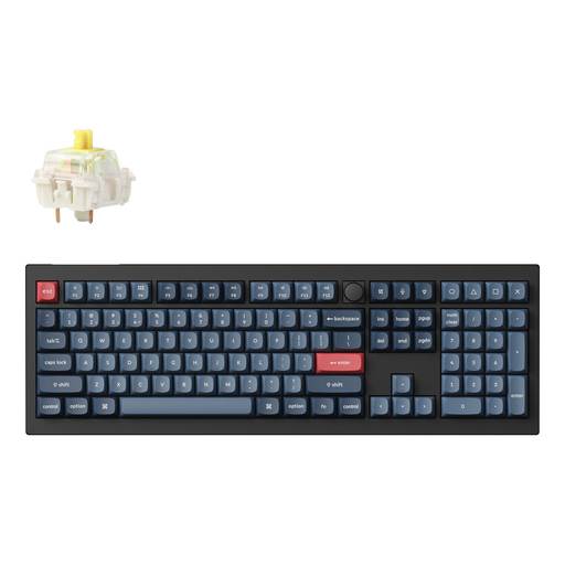 V6M-D4-UK FULL SIZE Keyboard