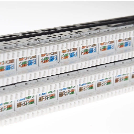 4C Cat 6 RJ45 : 1RU 48 Port Patch Pane