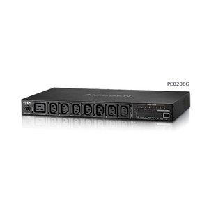 Aten, 1U Eco PDU 16A C13x7 C19x1