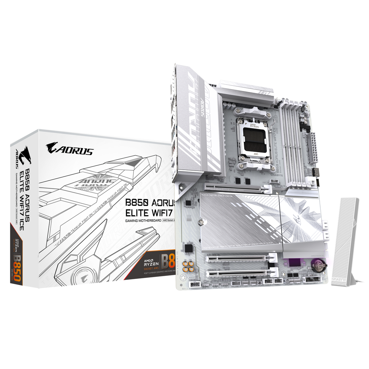 MB AMD B850 AORUS ELITE WIFI7 ICE D5 ATX