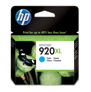 Hewlett Packard, Hp 920Xl Cyan Ink Cartridge Cd972Ae