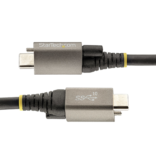 3ft Top Screw Locking USB C Cable 10Gbps