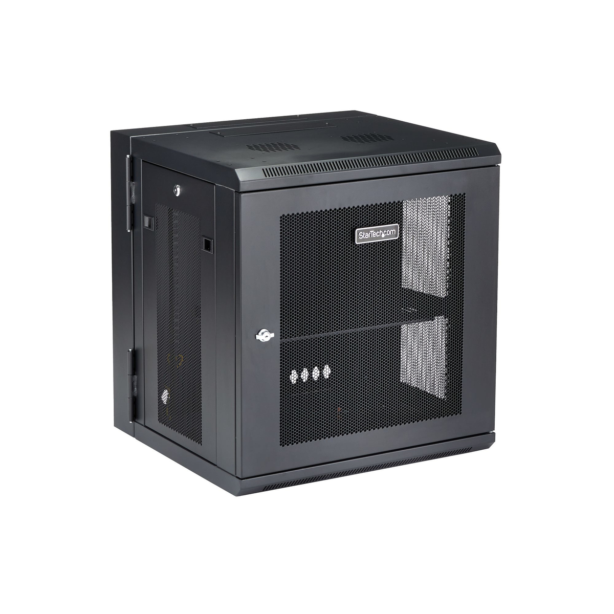 12U Wall Mount Rack Cabinet with Hinge