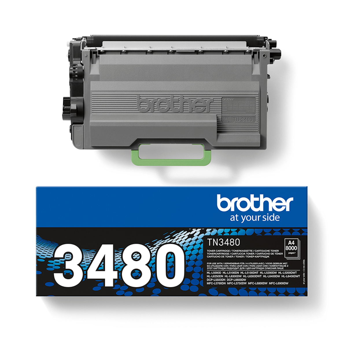 TN3480 Black 8k Pages Toner