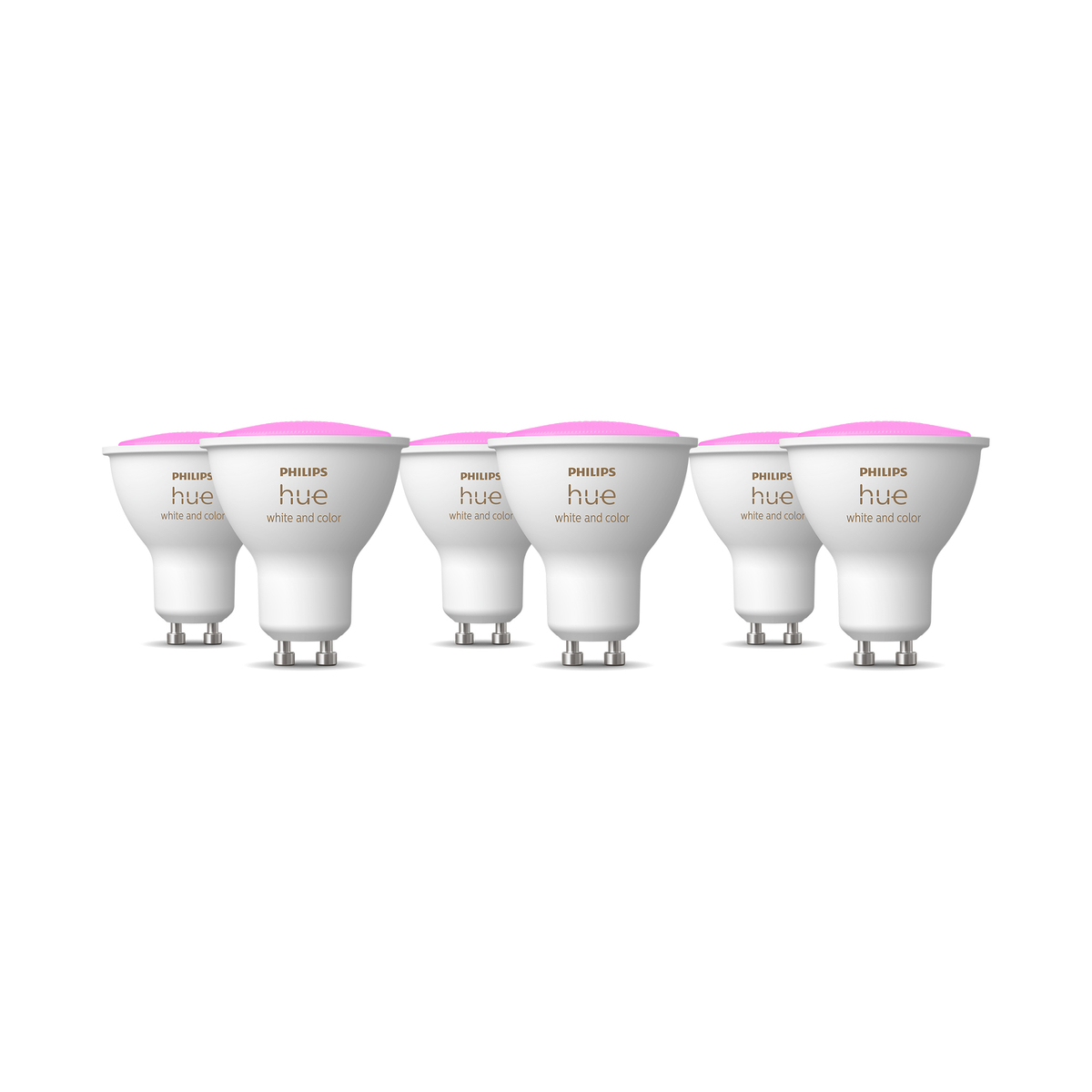 HB - Philips Hue WCA 4.3W GU10 6Pack