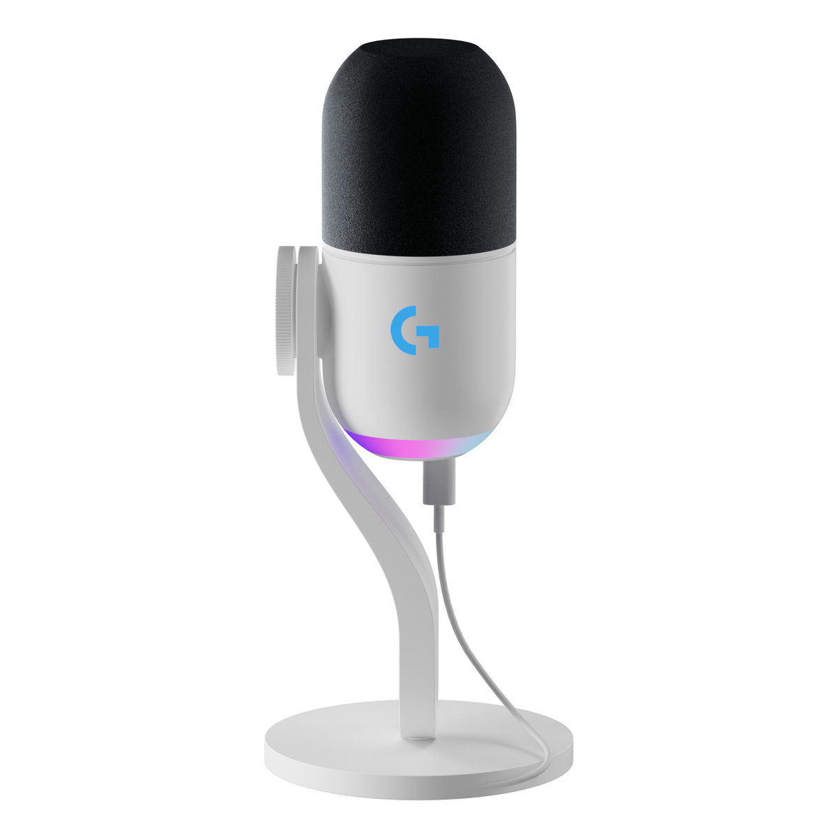 Yeti GX Gaming Mic Lightsync - Off White