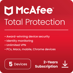 McAfee, Total Protection 05-Device 2Y