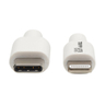USB-C Lightning Charging Cable WHT 0.91M