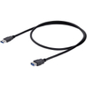 1m SS USB 3.0 Extension Cable A to A