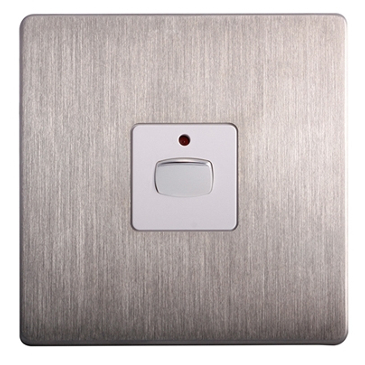 MiHome Smart Brushed Steel 1 Gang Dimmer