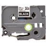 TZE355 24mm White On Black Label Tape