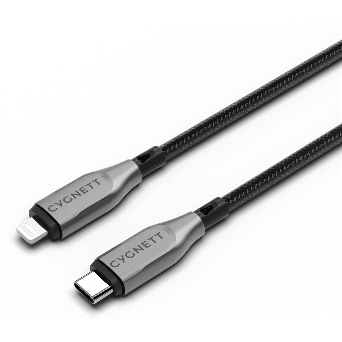 Armoured Lightning USB-C Cable Black 3m