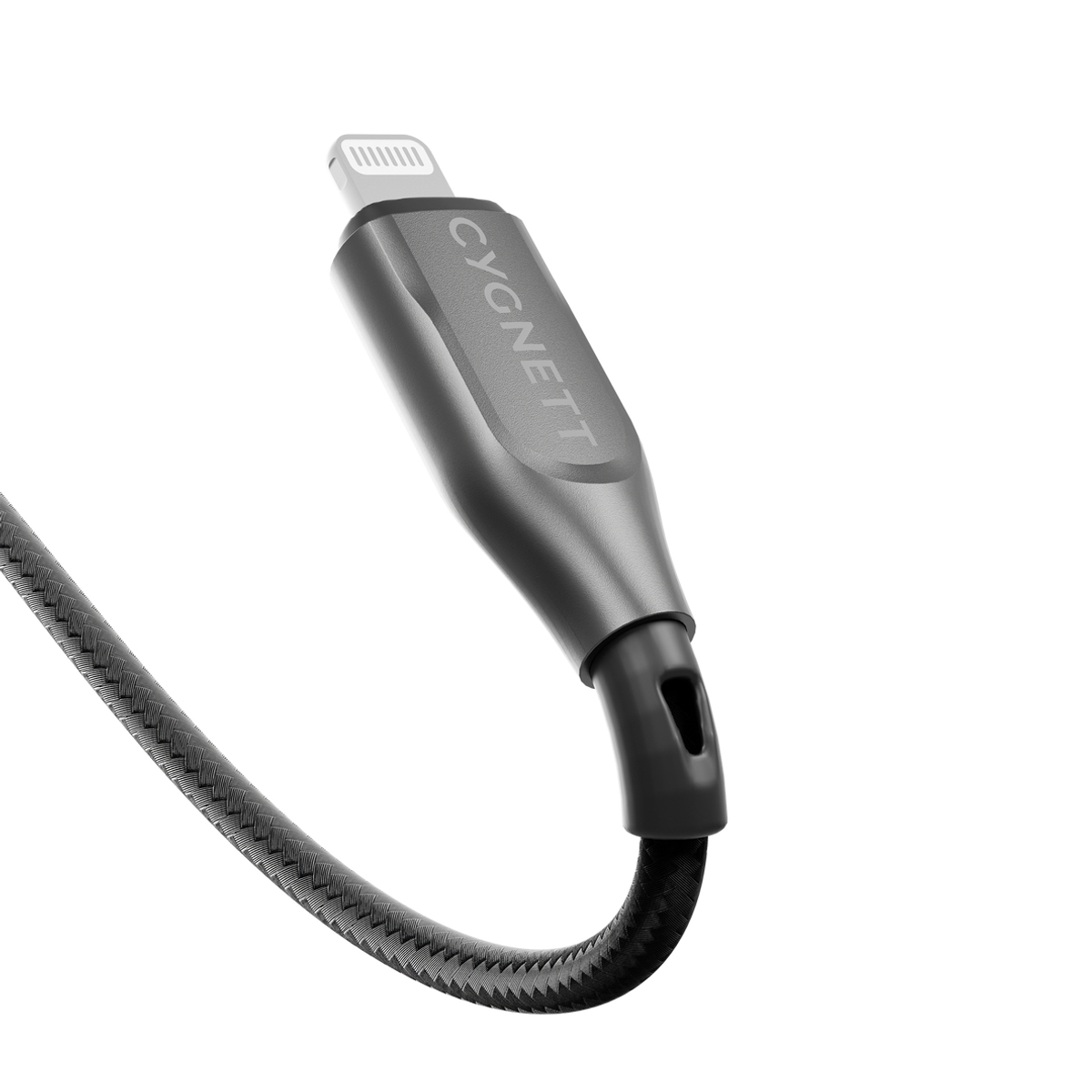 Armoured Lightning USB-A Cable Black 2m