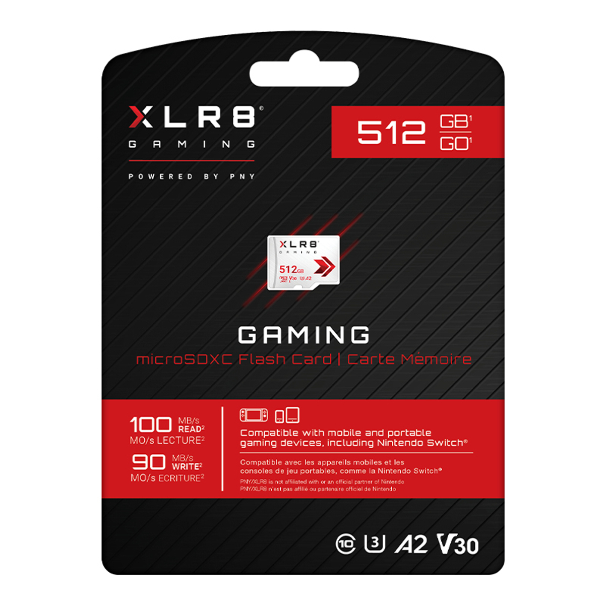 FC 512GB XLR8 Gaming Class 10 U3 V30