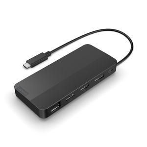 Lenovo, USBC Dual Display Travel Dockw/o adapter
