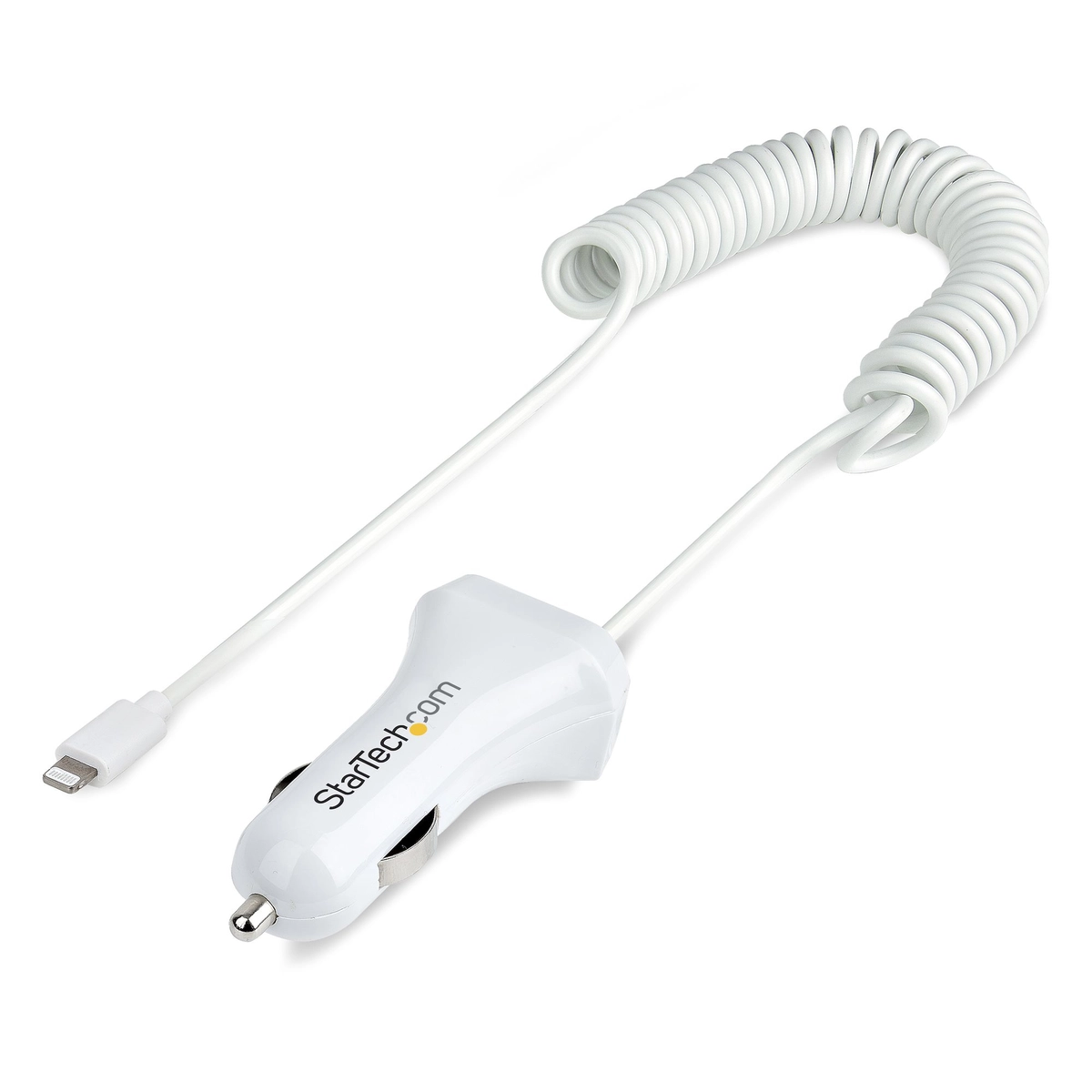 Lightning Car Charger w/ Cable 2 Ports