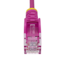 5m Pink Slim CAT6 Ethernet Cable