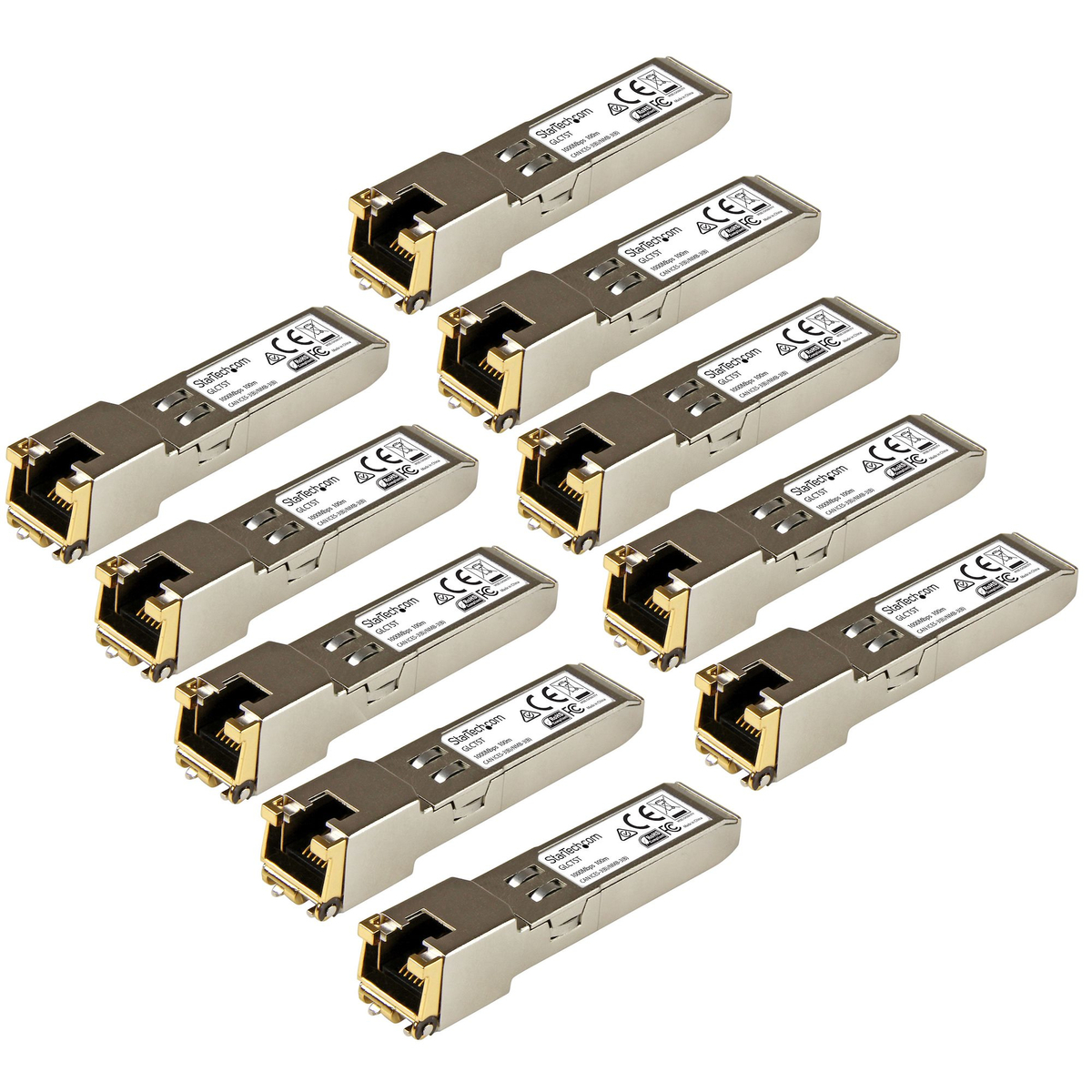 Gigabit Rj45 Copper Sfp Transceiver Modu