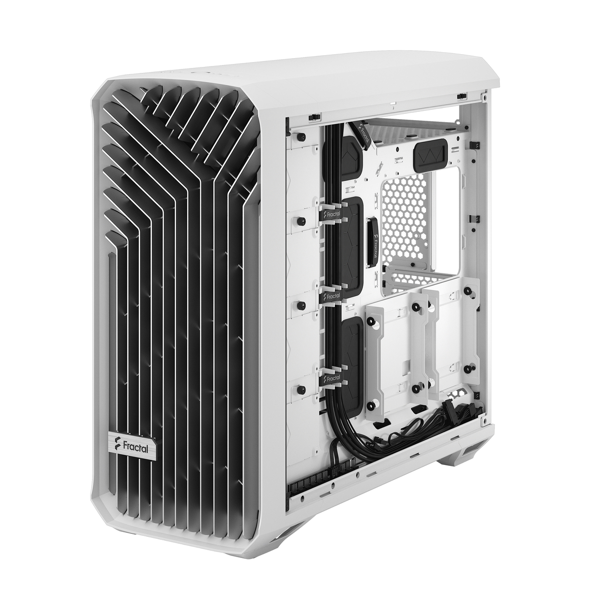 CASE ATX Torrent-03 White TG Clear Tint