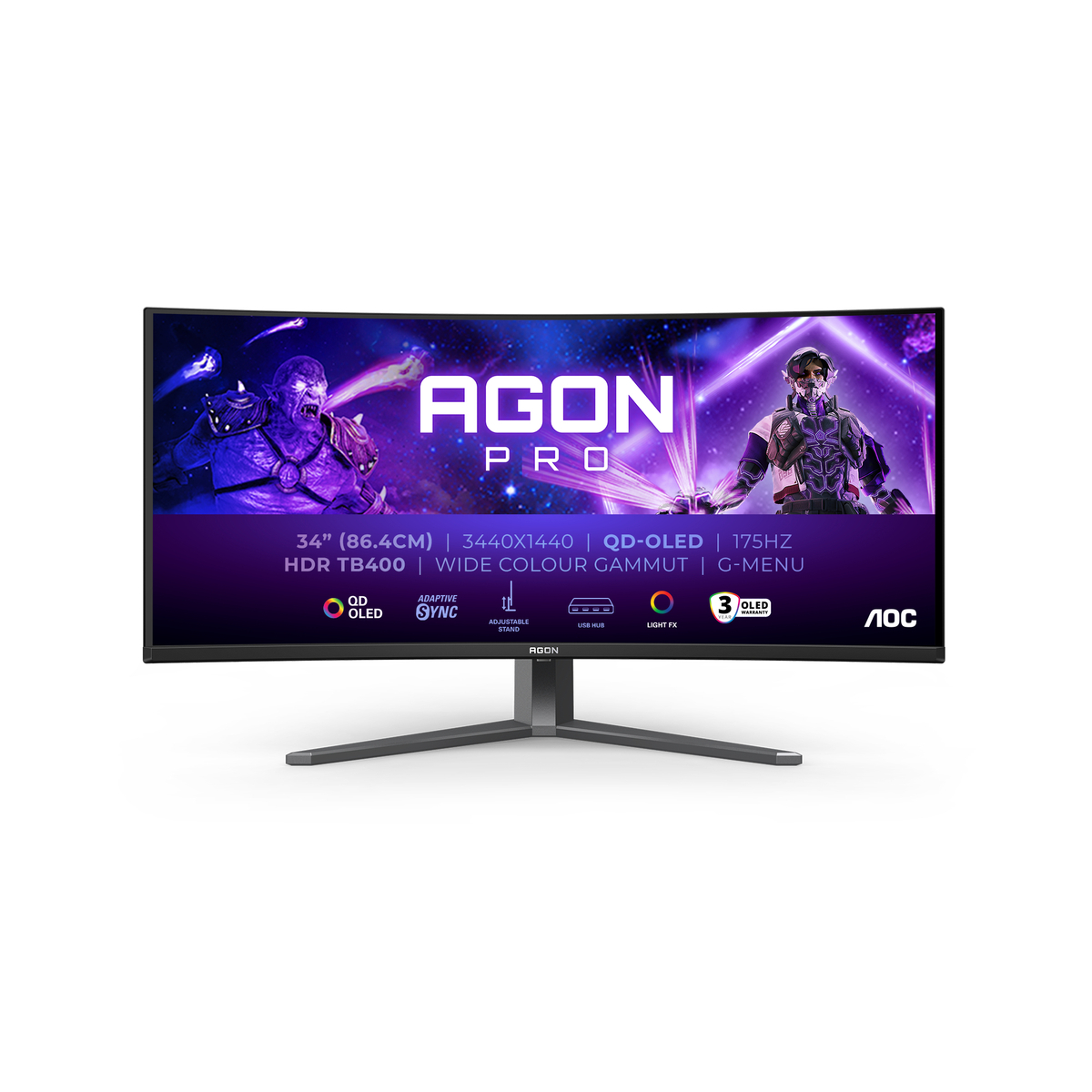 AGON PRO QD-OLED WQHD 175Hz HDR400