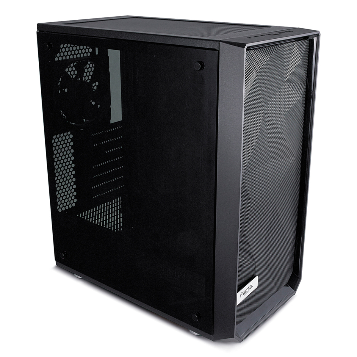 Meshify C Blackout Tempered Glass