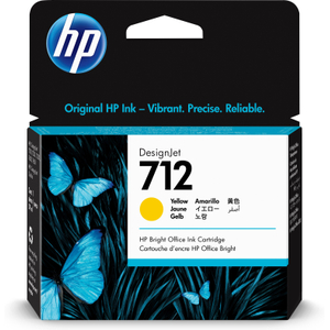 Hewlett Packard, 712 Yellow Std Cap Ink