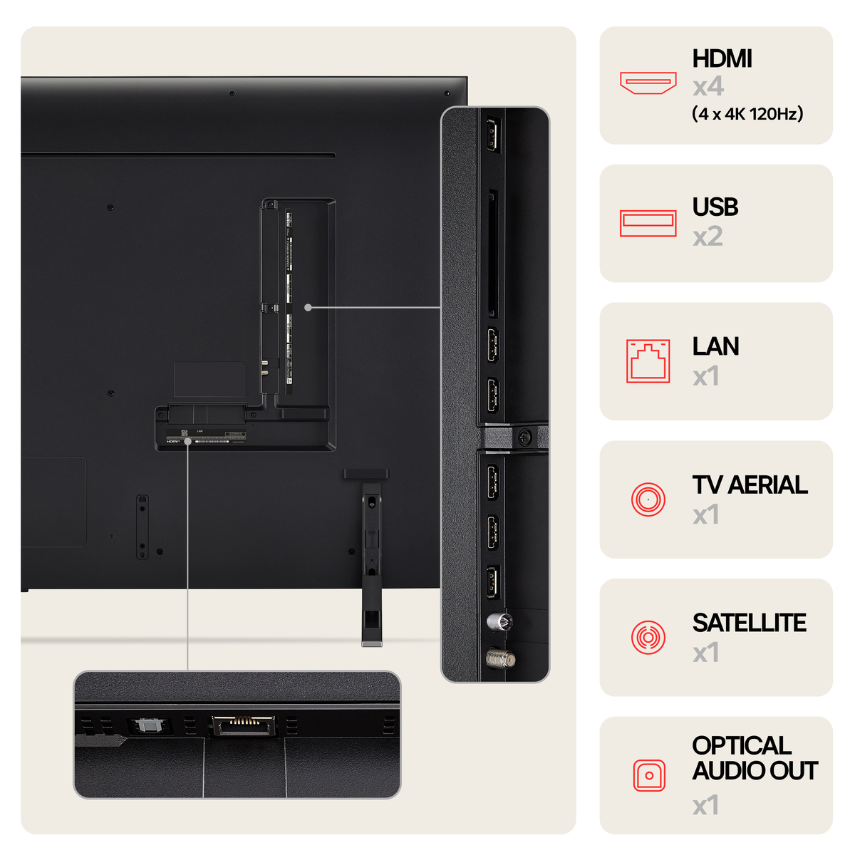 QNED QNED85 86 4K Smart TV 2024