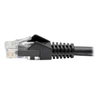 Cat6 Snagless Molded Patch Cbl BLK 22.8M