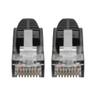 Cat6 Snagless Molded Patch Cbl BK 15.2CM