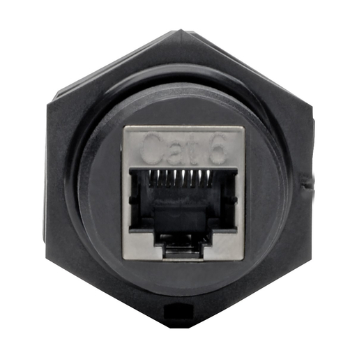 RJ45 Bulkhead Coupler Cat5/Cat6 Shielded