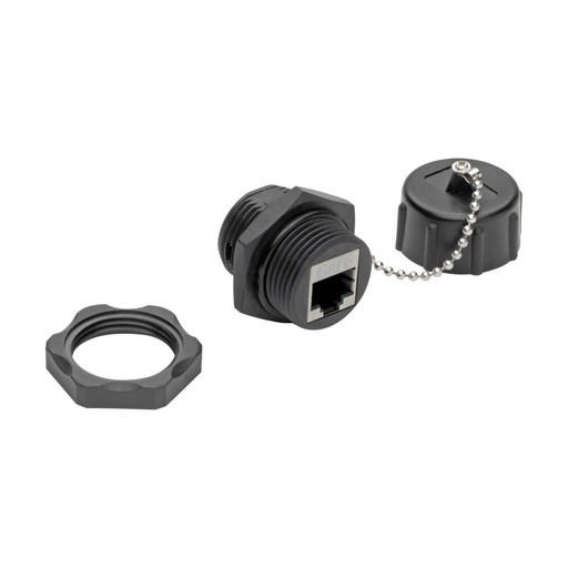 RJ45 Bulkhead Coupler Cat5/Cat6 Shielded
