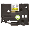 TZEFX651 24mm Black On Yellow Label Tape