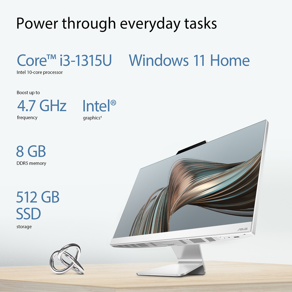 23.8 FHD i3 8GB 512GB UMA WinH