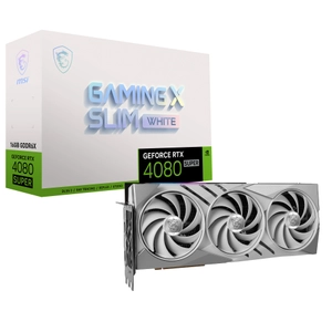 MSI, GPU NV 4080 Super GAM X Slim WHT 16G Fan