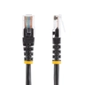 6 ft Black Molded Cat5e UTP Patch Cable