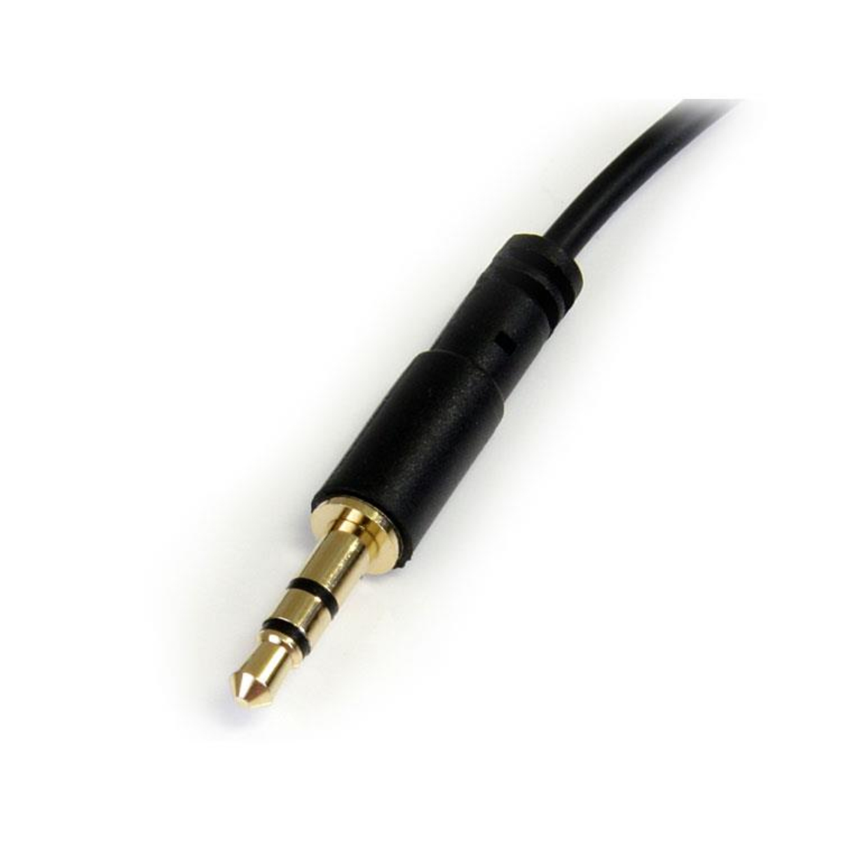 1ft Slim-Right Angle Stereo Audio Cable