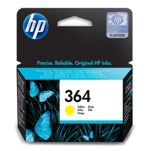 Hewlett Packard, Hp 364 Yellow Ink Cartridge With Vivera