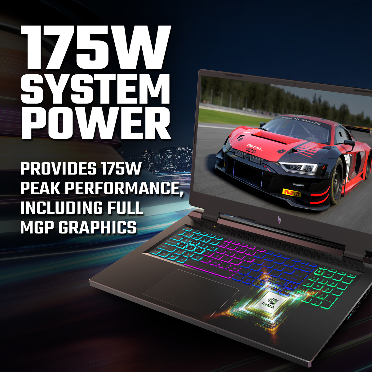 Nitro 17 17.3 R7 RTX4070 16GB 1TB W11H