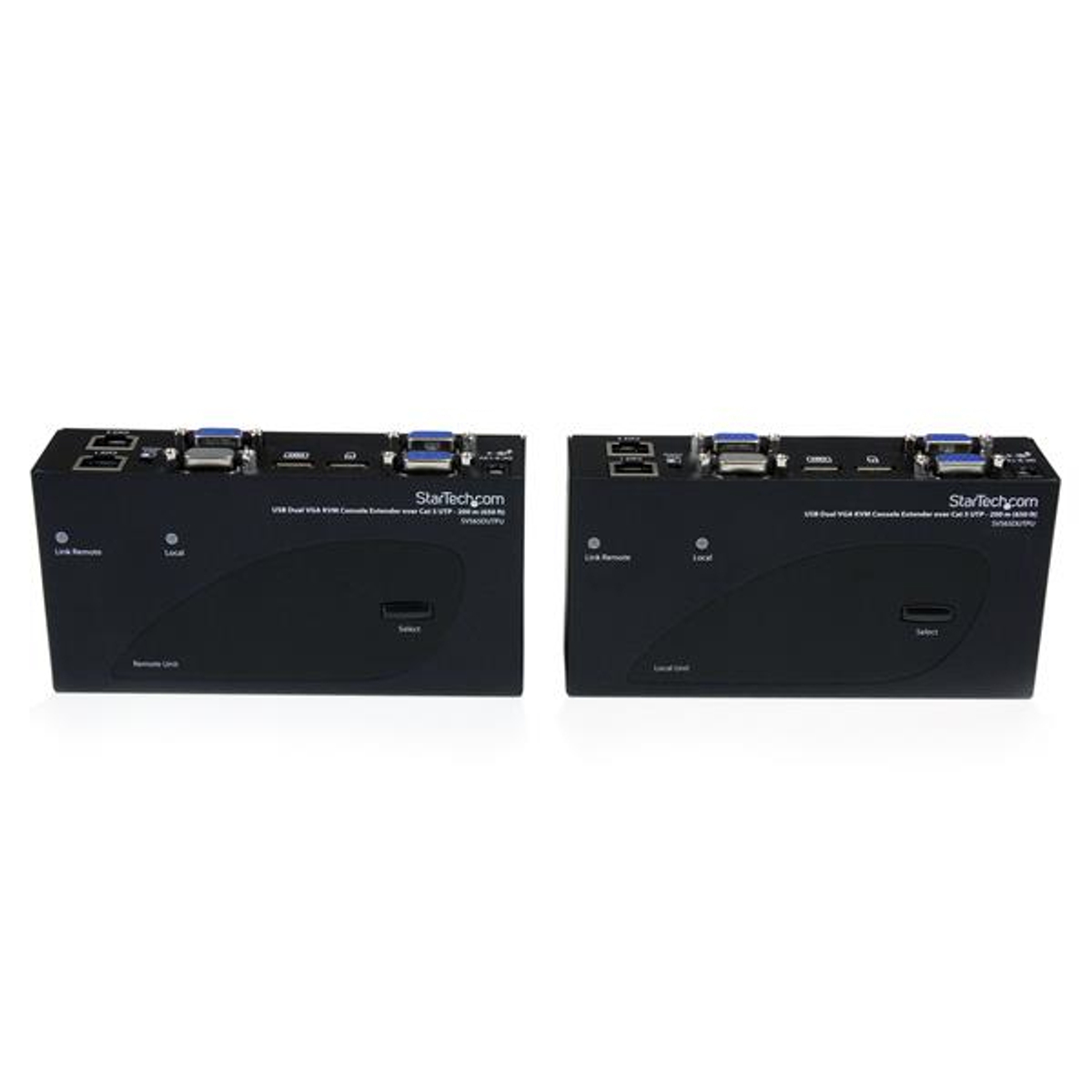 USB Dual VGA o/Cat5 KVM Console Extender
