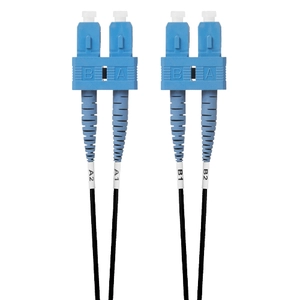 4Cabling, 1.5m SC-SC OS2  OS1 Singlemode Fibre Op