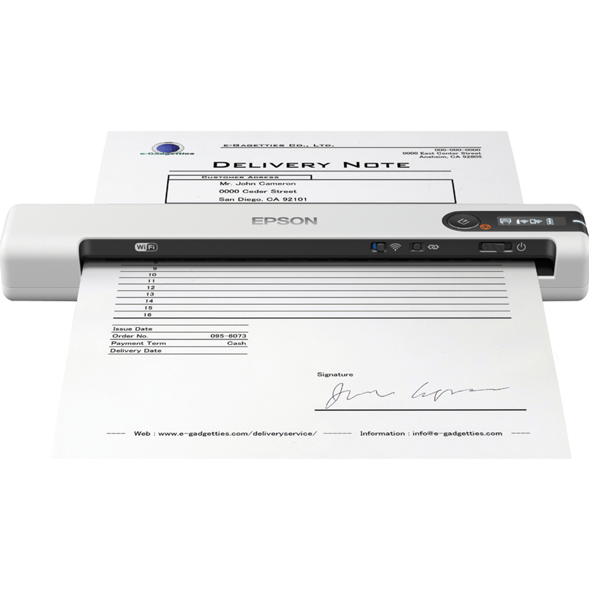 WorkForce DS-80W Scanner